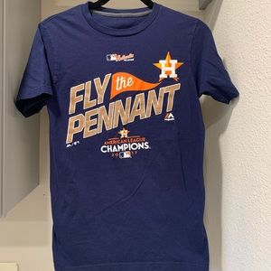 MLB Houston Astros Men’s 2017 ALC Champions T-shirt, size Small